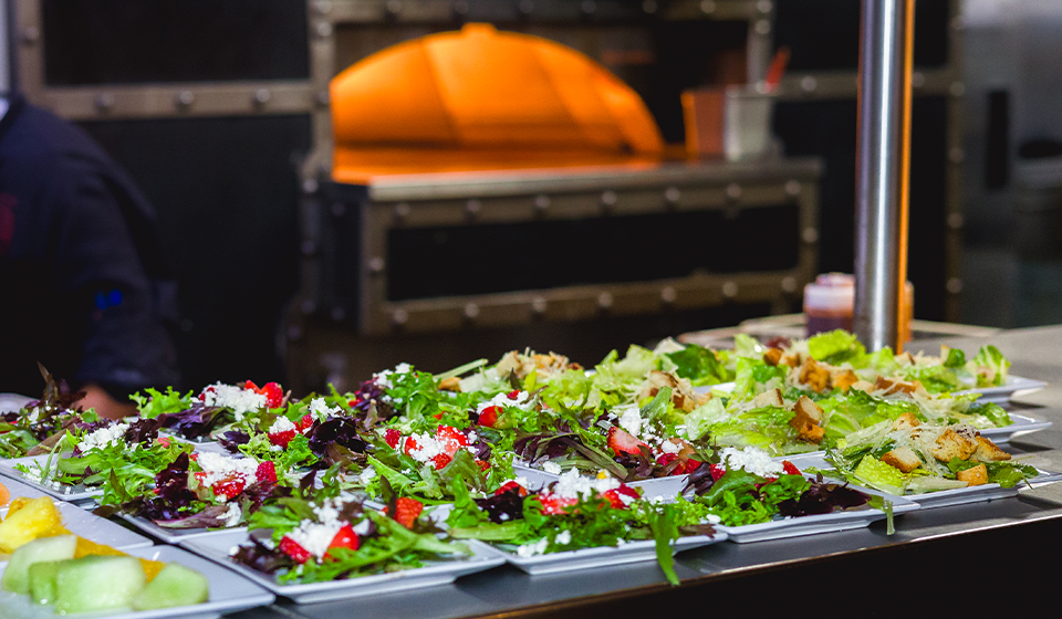 Lightnin&rsquo; Lunch salads at Evil Czech Brewery